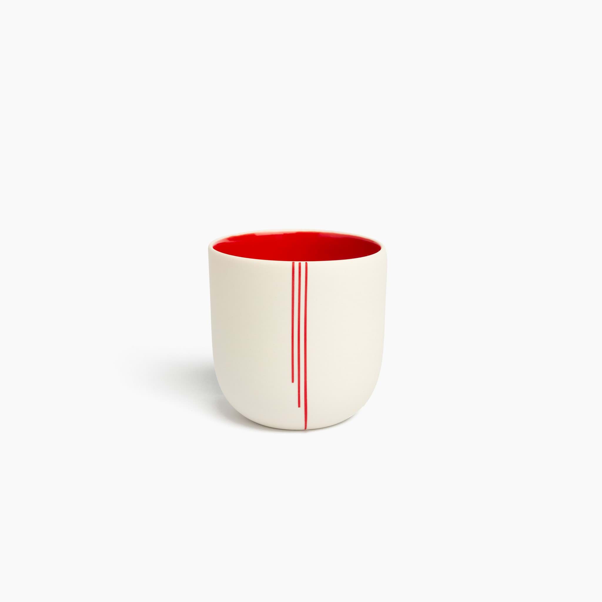 Picture of ARIA TRIO Red Porcelain Mug