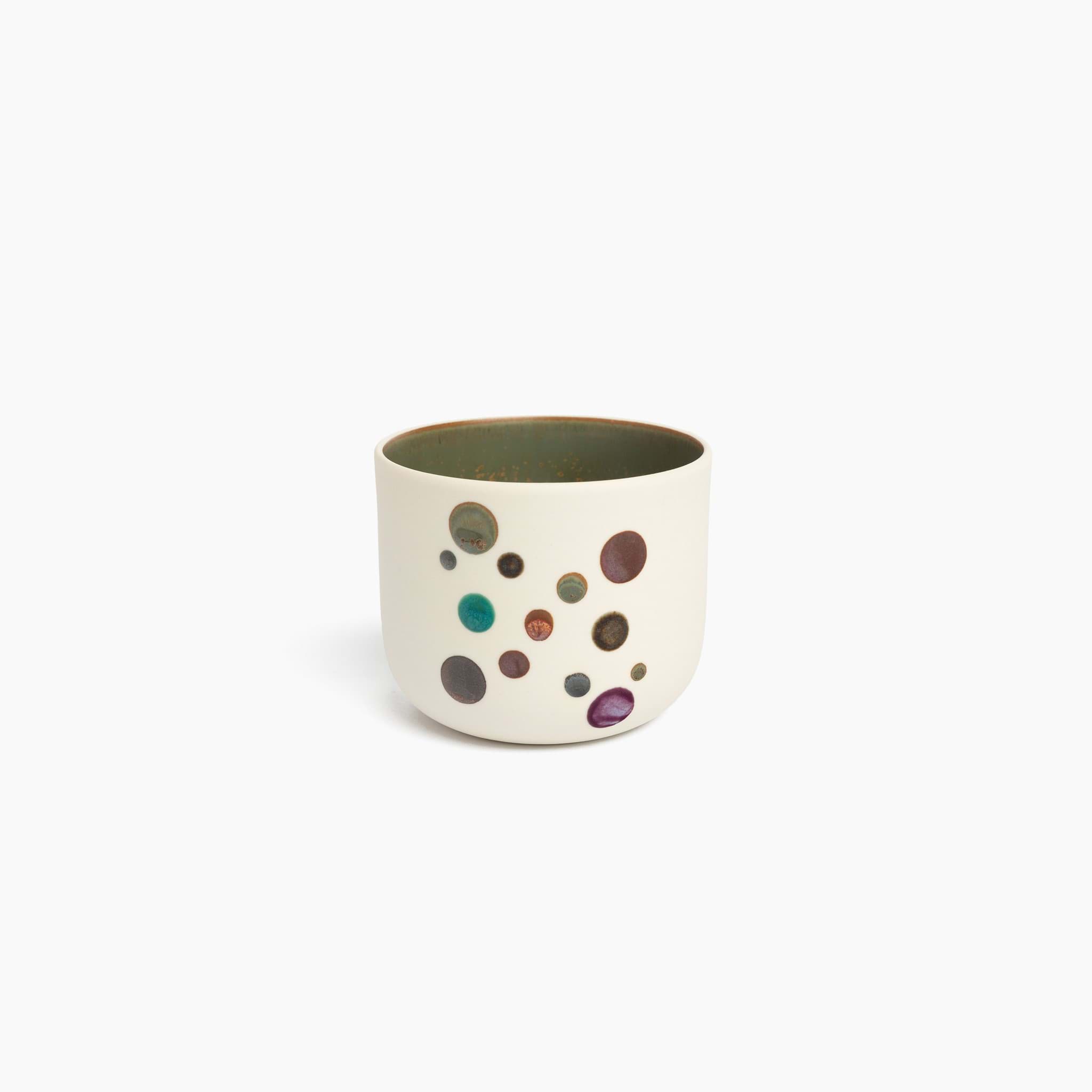 Picture of Bliss Dottie Olive Porcelain Cup
